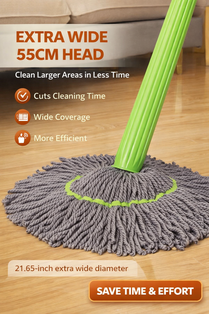 Premium Microfiber Floor Cleaning Mop – Durable & Easy to Use