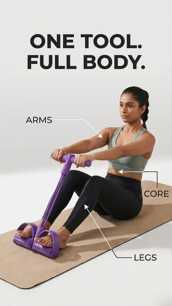 Yoga Pedal Puller Resistance Band Fitness Equipment